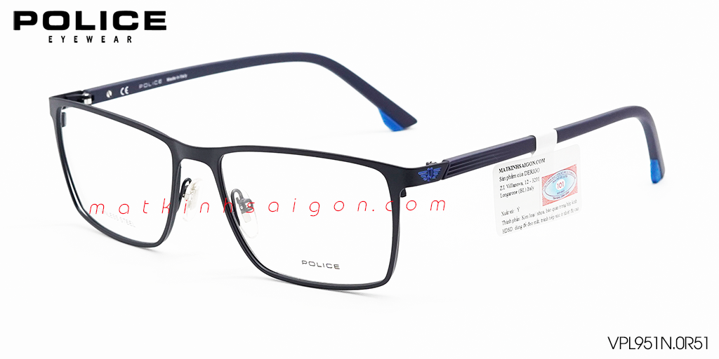 GỌNG KÍNH POLICE VPL951N 0R51 - Hình 4
