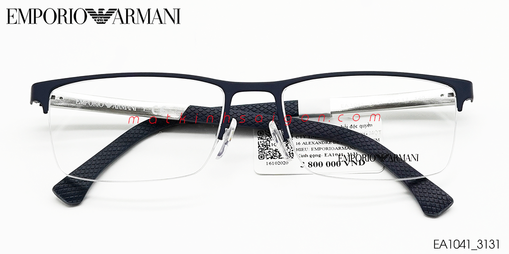 GỌNG KÍNH HỢP KIM TITANIUM EMPORIO ARMANI EA1041_3131 - Hover