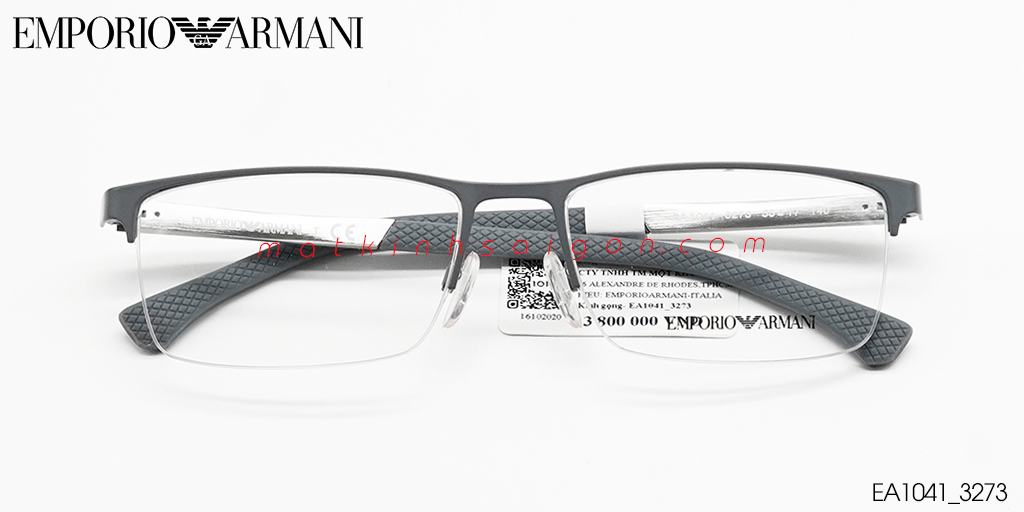 GỌNG KÍNH HỢP KIM TITANIUM EMPORIO ARMANI EA1041_3273 - Hình 3