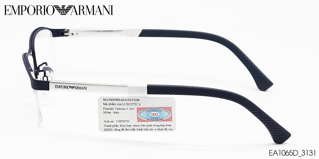 GỌNG KÍNH TITANIUM EMPORIO ARMANI EA1065D_3131 - Hình 7