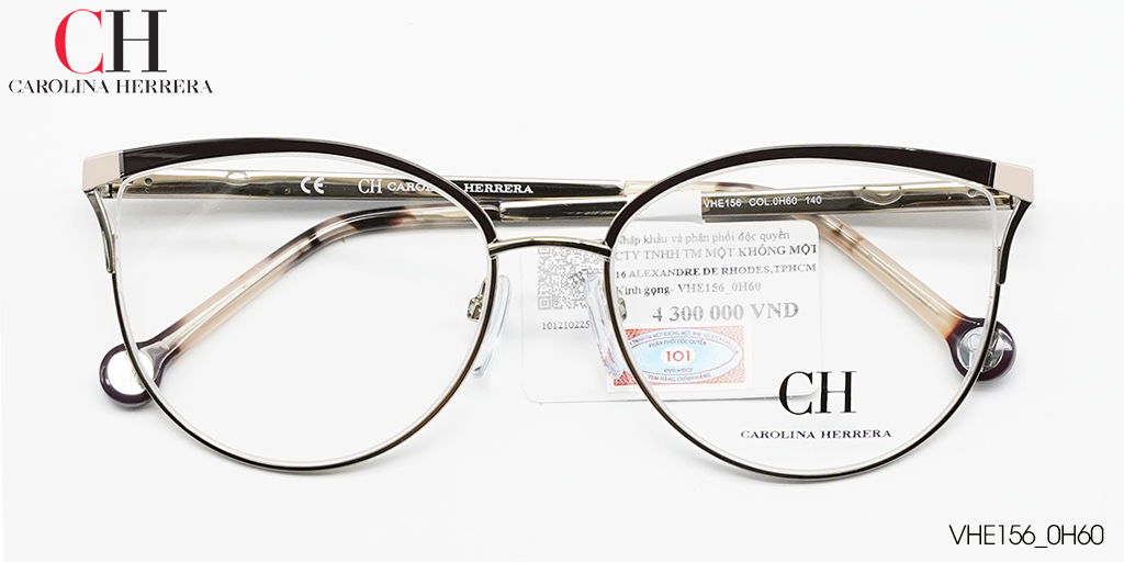 GỌNG KÍNH TITANIUM CAROLINA HERRERA VHE156 0H60 - Hover