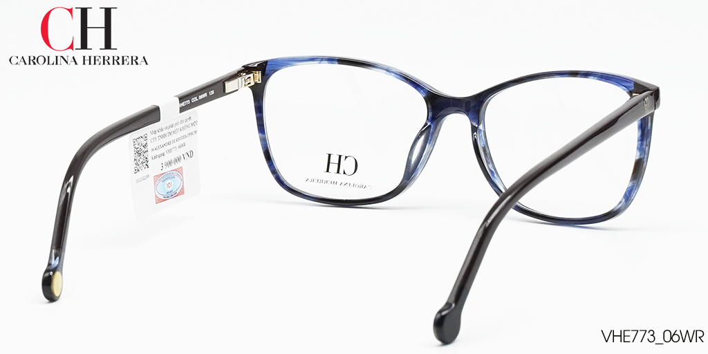 GỌNG KÍNH NHỰA TR90 CAROLINA HERRERA VHE773 06WR - Hình 6