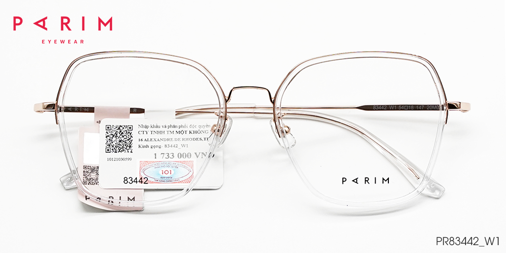 GỌNG KÍNH PARIM PR83442 W1 - Hover