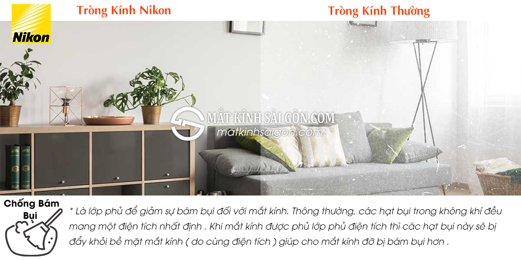 Tròng Kính Nikon 1.67 Lite 4DAS SeeCoat Plus - Hình 9