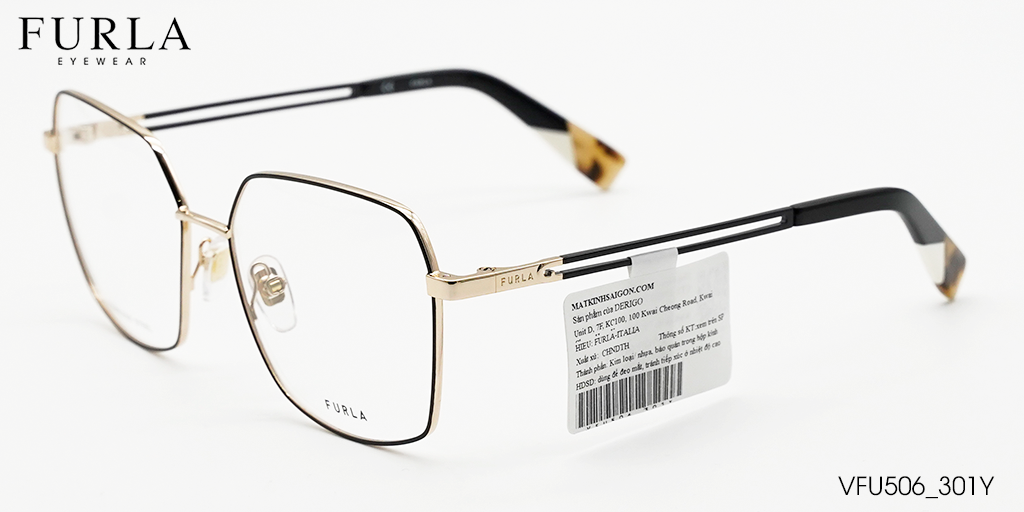 Gọng Kính Furla VFU506 301Y - Hình 4