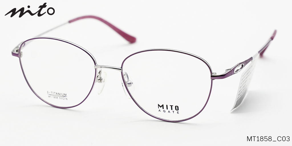 Gọng Kính Nữ Mito B-Titanium MT1858_C03