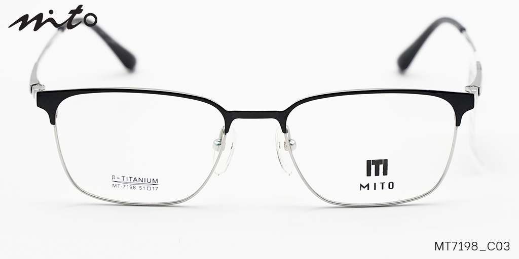 Gọng Kính Nam Mito B-Titanium MT7198_C03 - Hình 3