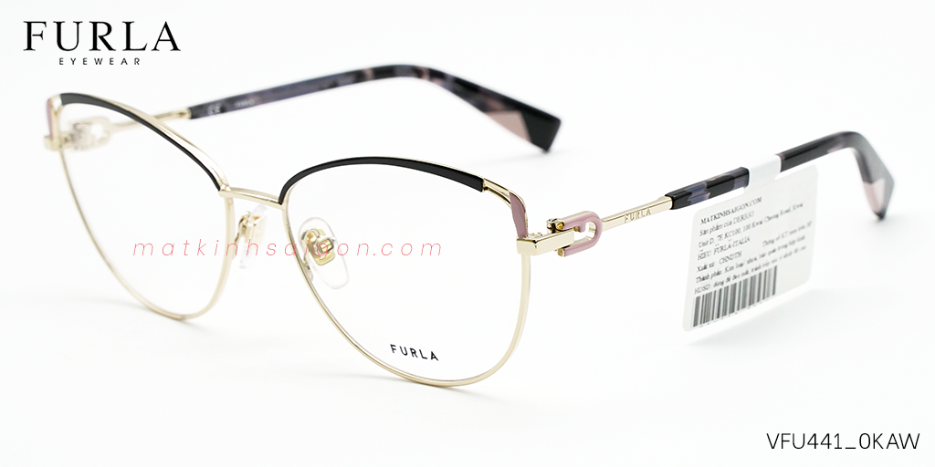 Gọng Kính Furla VFU441 0KAW - Hình 5