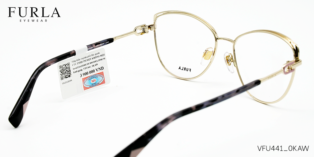Gọng Kính Furla VFU441 0KAW - Hình 4