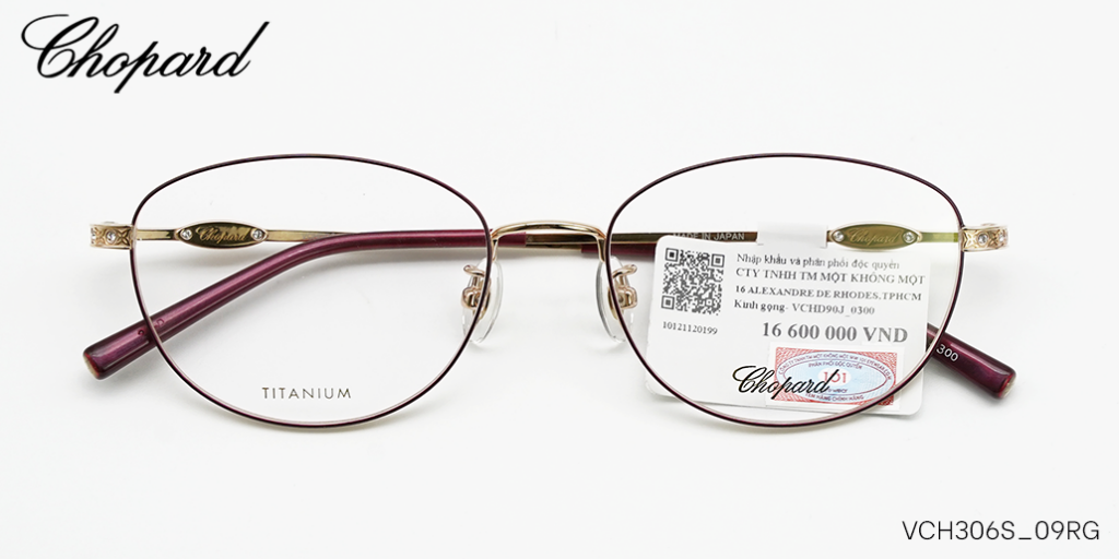 Gọng Kính Chopard VCHD90J 0300 - Hover