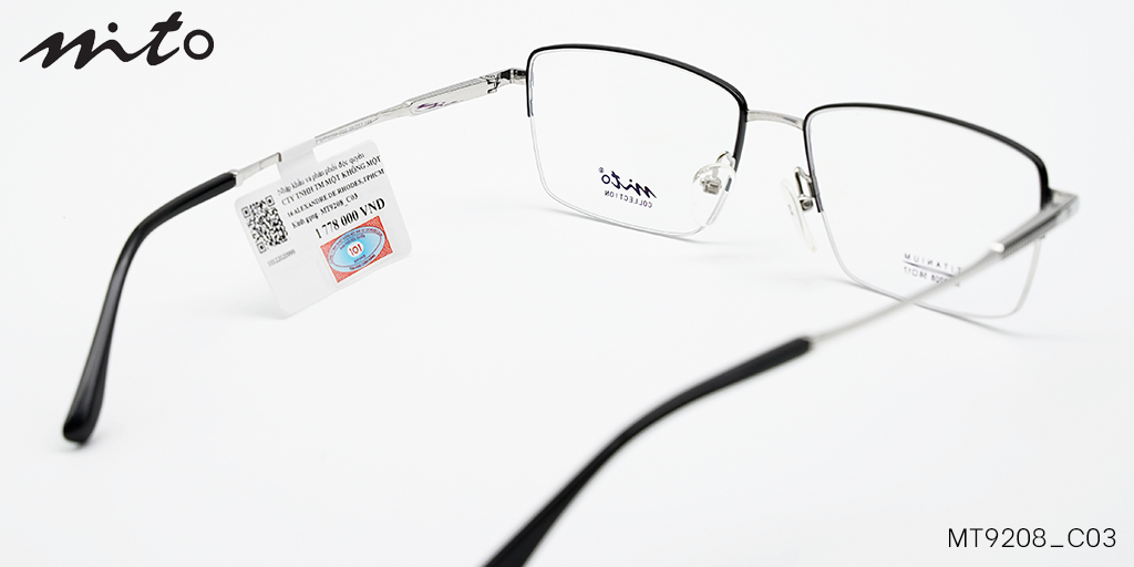 Gọng Kính Mito Pure-Titanium MT9208_C03 - Hình 4