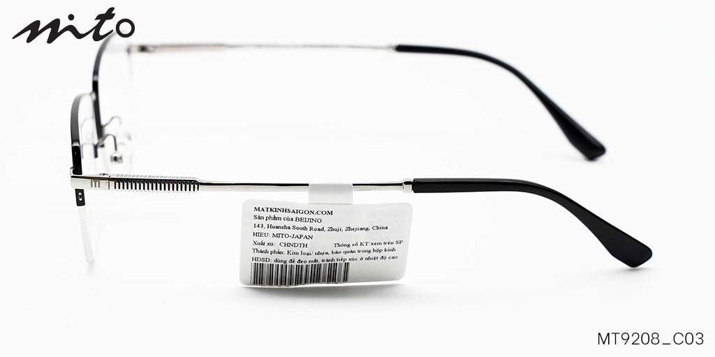 Gọng Kính Mito Pure-Titanium MT9208_C03 - Hình 5
