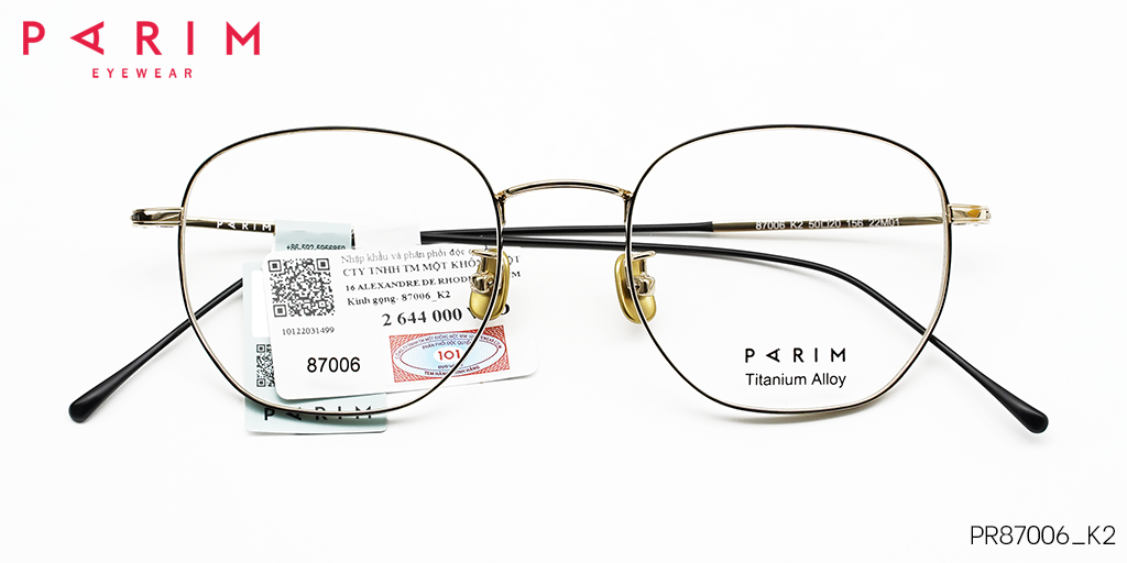 GỌNG KÍNH PARIM PR87006 K2 - Hover