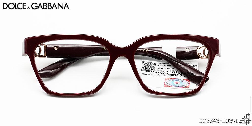 Gọng Kính Dolce & Gabbana DG3343F-0391 - Hover