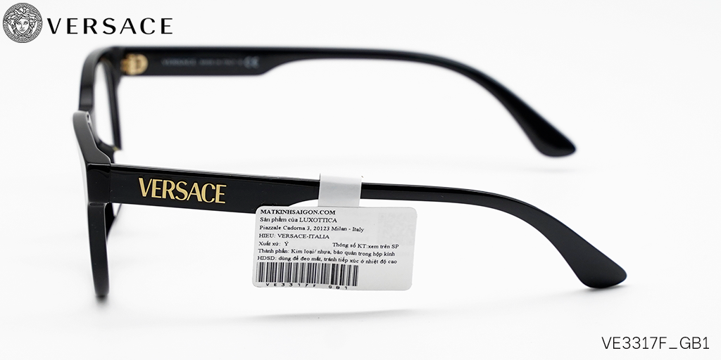 Gọng kính VERSACE VE3317F GB1 - Hình 6