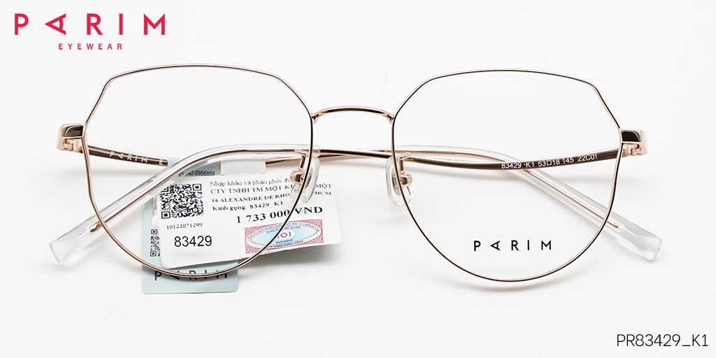 GỌNG KÍNH PARIM PR83429 K1 - Hover