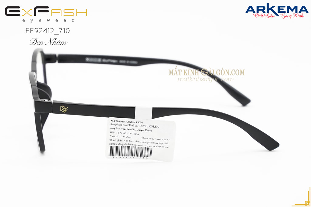 Gọng Kính Nhựa ExFash EF92412 710 - Hình 6