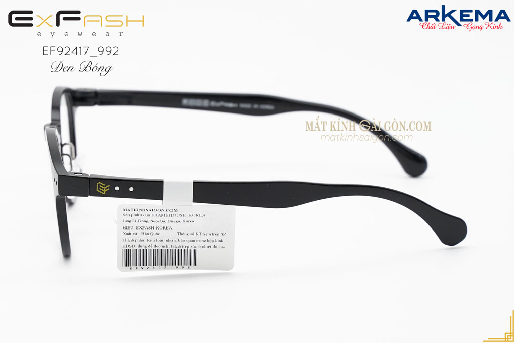 Gọng Kính Nhựa ExFash EF92417 992 - Hình 6