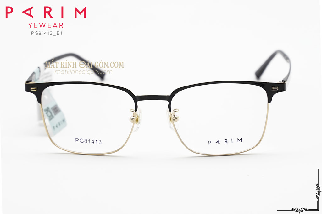 Gọng Kính Parim PG81413 B1 - Hover
