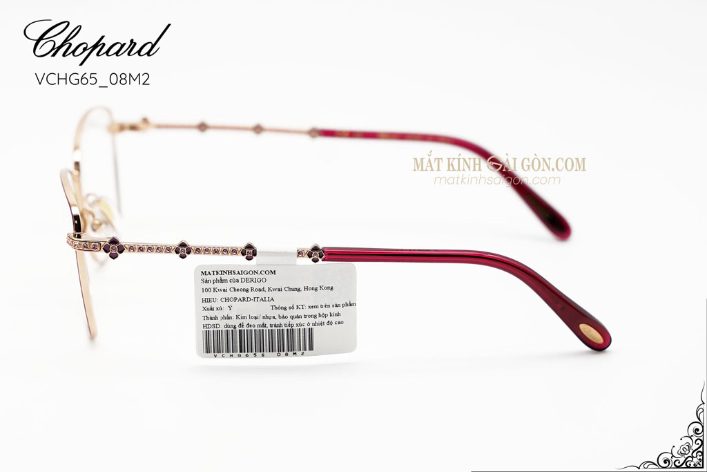 Gọng kính CHOPARD VCHG65 08M2 - Hình 8