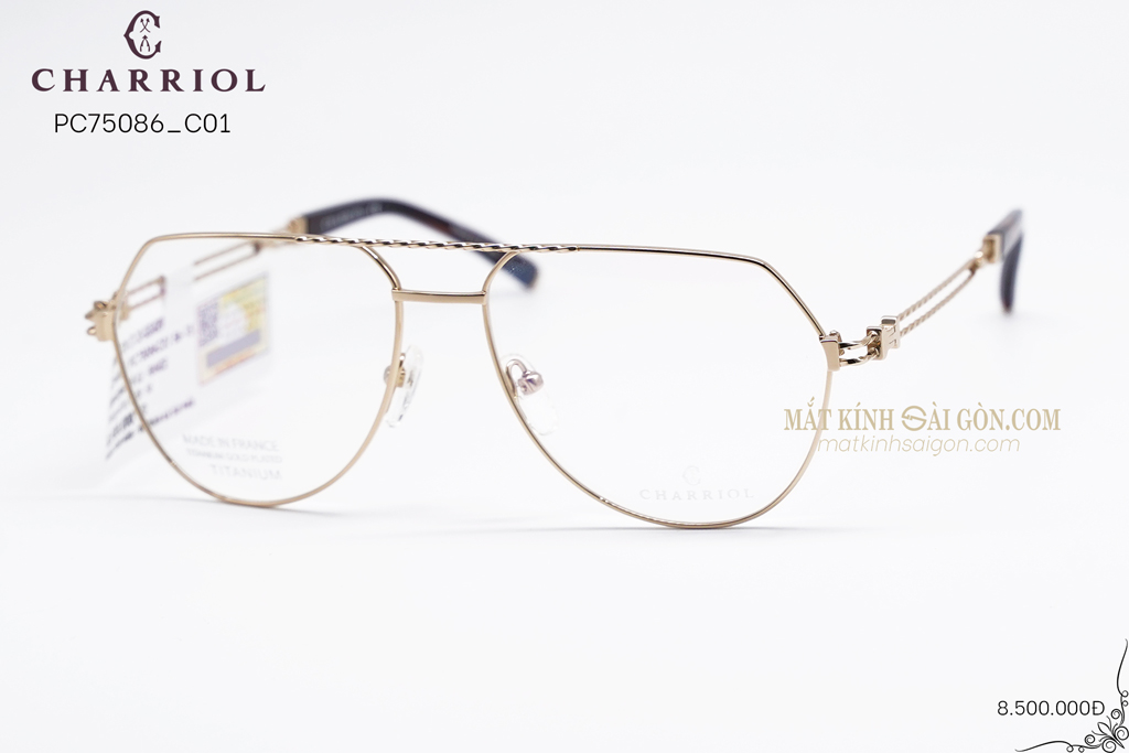 GỌNG KÍNH CHARRIOL PC75086 C01 - Hình 5